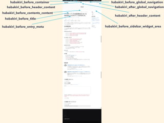 habakiri_before_entry_meta
habakiri_before_contents_content
habakiri_before_header_content
habakiri_after_header_content
habakiri_before_container habakiri_before_global_navigation
habakiri_after_global_navigation
habakiri_before_sidebar_widget_area
habakiri_before_title
 