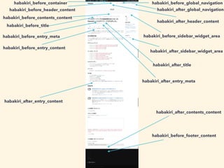 habakiri_before_entry_content
habakiri_after_sidebar_widget_area
habakiri_after_entry_content
habakiri_before_entry_meta
habakiri_after_entry_meta
habakiri_before_contents_content
habakiri_after_contents_content
habakiri_before_header_content
habakiri_after_header_content
habakiri_before_footer_content
habakiri_before_container habakiri_before_global_navigation
habakiri_after_global_navigation
habakiri_before_sidebar_widget_area
habakiri_after_title
habakiri_before_title
 