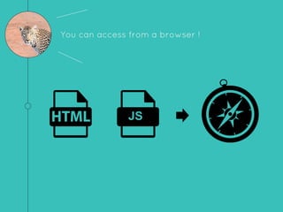 You can access from a browser !
JS
 