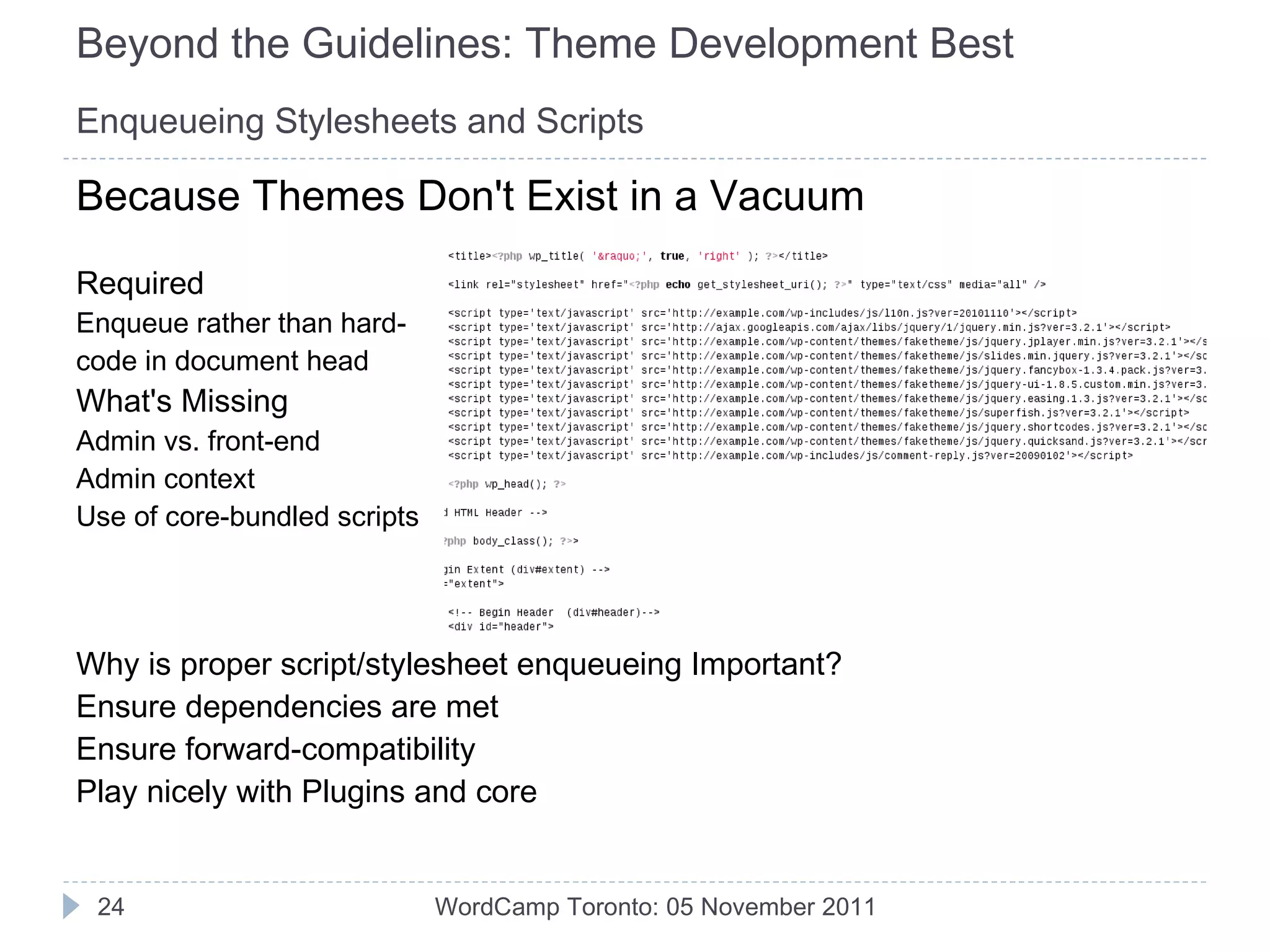 Describe function parameter (input) datatypes, criticality, purpose 
