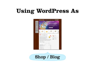 Various Ways of Using WordPress