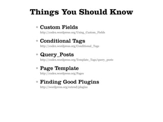 Various Ways of Using WordPress