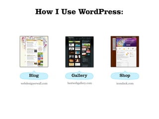 Various Ways of Using WordPress