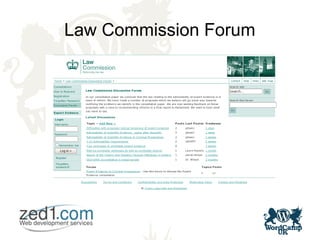 Law Commission Forum
 