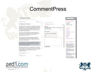 CommentPress
 