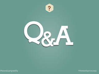 Genesis Theme Framework
@thewebprincess
 