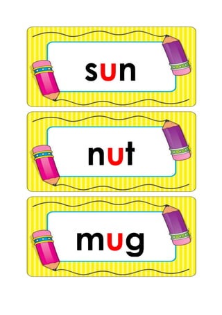 sun
mug
nut
 