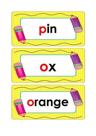 pin
orange
e
ox
 