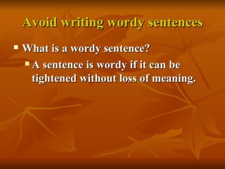 Word Choice | PPT