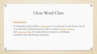 Word class | PPTX