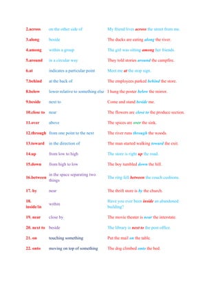 Neben Link English - Word classes (NEB) | PDF