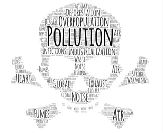 Word Cloud - Pollution and Environment issues 