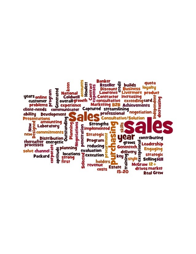 sales word