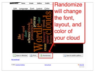 Word Clouds in the Classroom | PDF