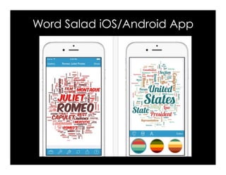 Word Salad iOS/Android App
 