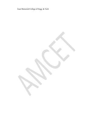 Asan Memorial College of Engg. & Tech
 