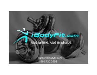 iBodyFit Online Fitness Deck