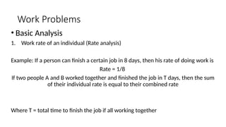 Work Problems Example Worded Problems on age, clock, mixture.pptx