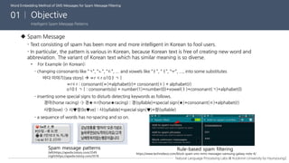 Word embedding method of sms messages for spam message filtering | PDF