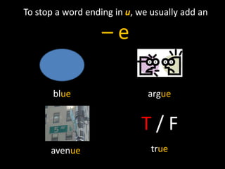 Never-ending letters - teaching and learning the spelling of English ...