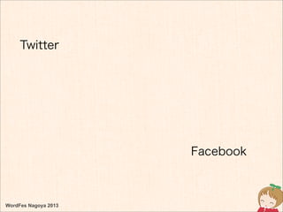 WordFes Nagoya 2013
Facebook
Twitter
 