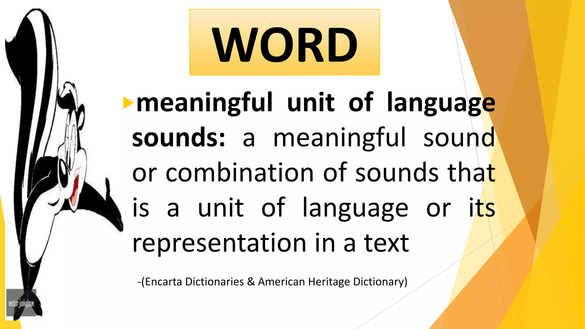 Word formation | PPTX