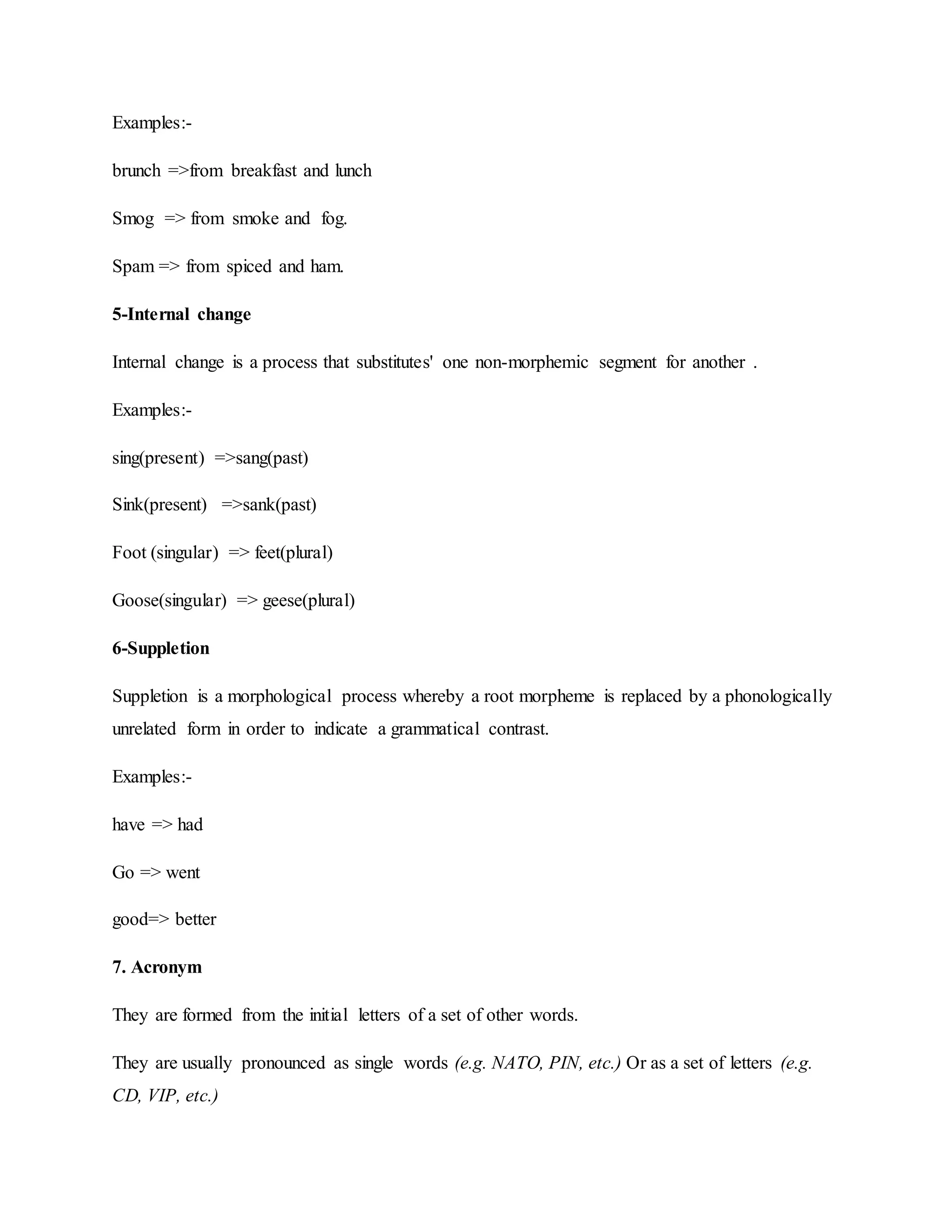 Word forming proccess coinage | DOCX