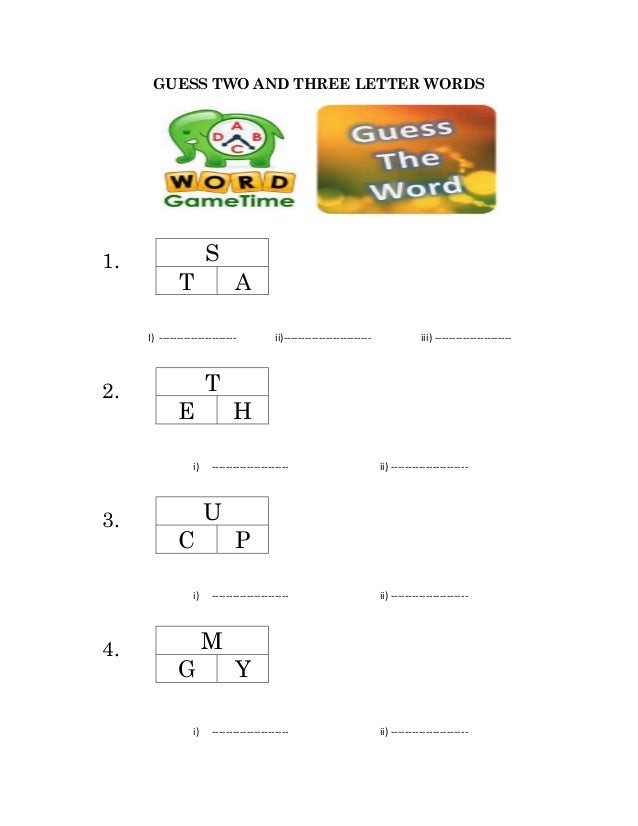 word game for kids