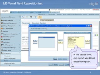 Digite - MS Word Integration | PPT