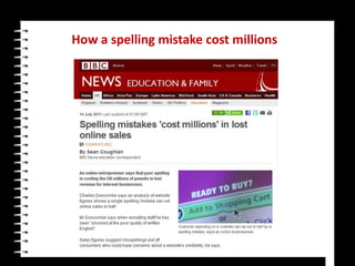 Does your reader thank you for it?Rule 2: Be accurate factually and ‘sementically’……Else you are f****