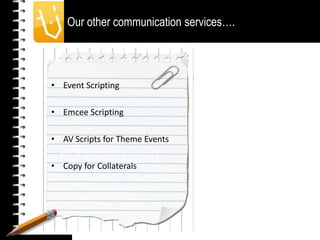 I2P: Ideas to Presentations: BenefitsVisualtelling & Storytelling in Presentations to make it better than the usual bland PPT style presentations