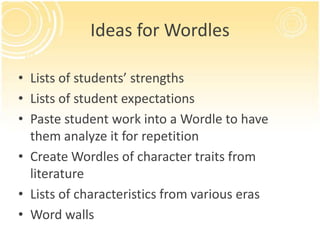 Viewalphabeticalword count of all words in Wordle
