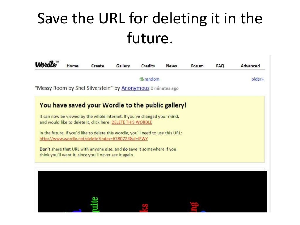Making and Saving Word Clouds with Wordle