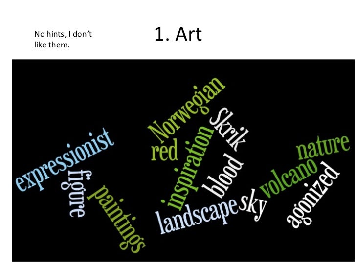 Wordle categories