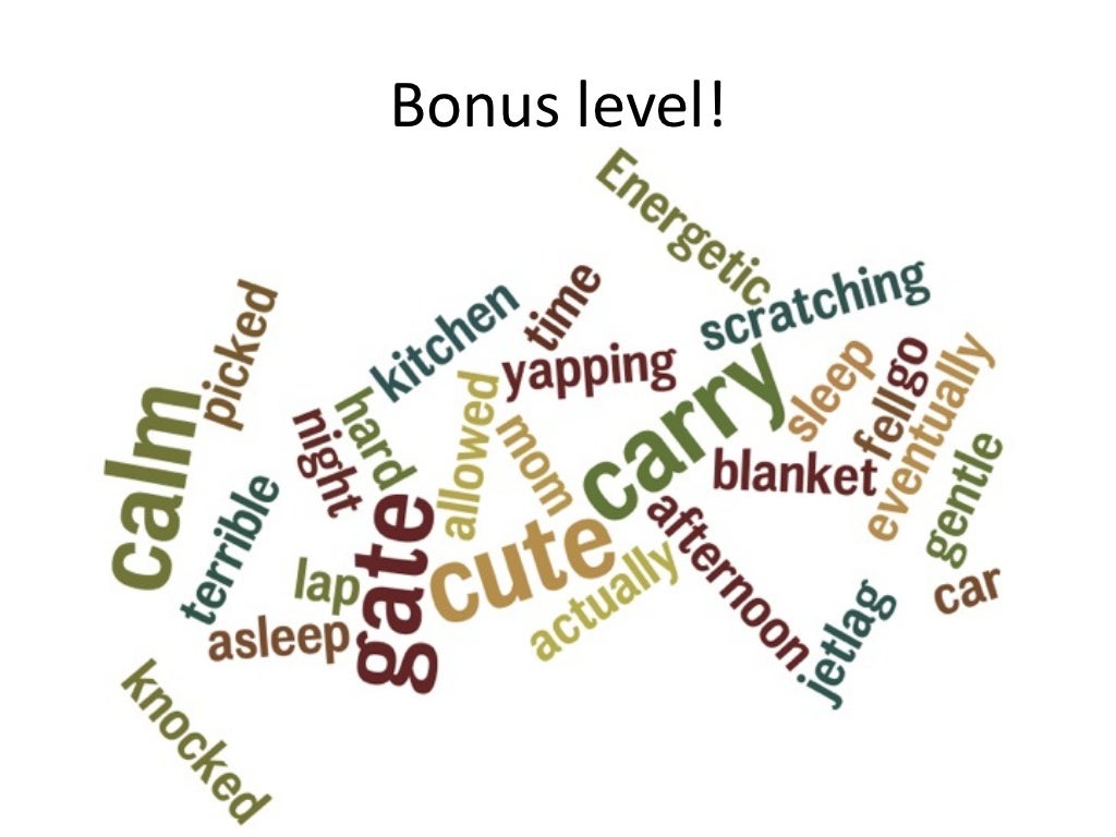 Wordle categories