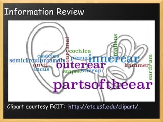 Information Review Clipart courtesy FCIT:   http://etc.usf.edu/clipart/   