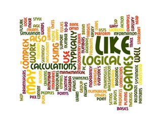 Wordle of logical learning style