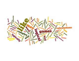 Wordle of physical learning style