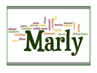 Wordle Examples for School | PPT