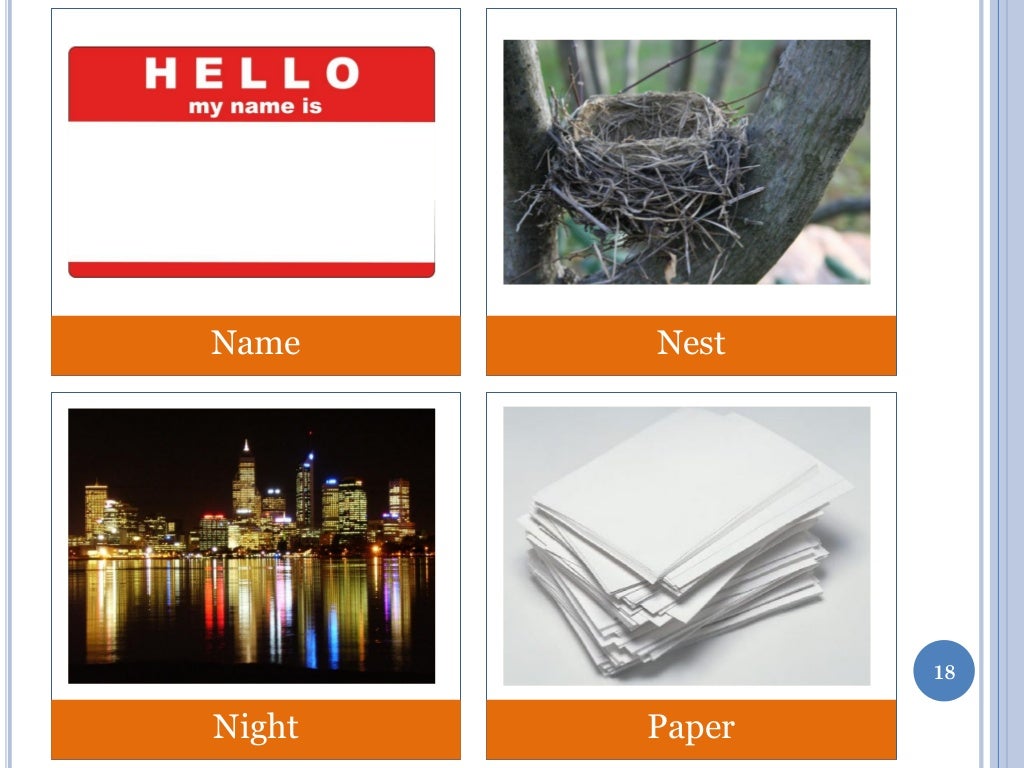 Flash Cards - Dolch Word List (Nouns)