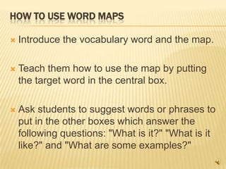 Wordmaps with narration | PPT