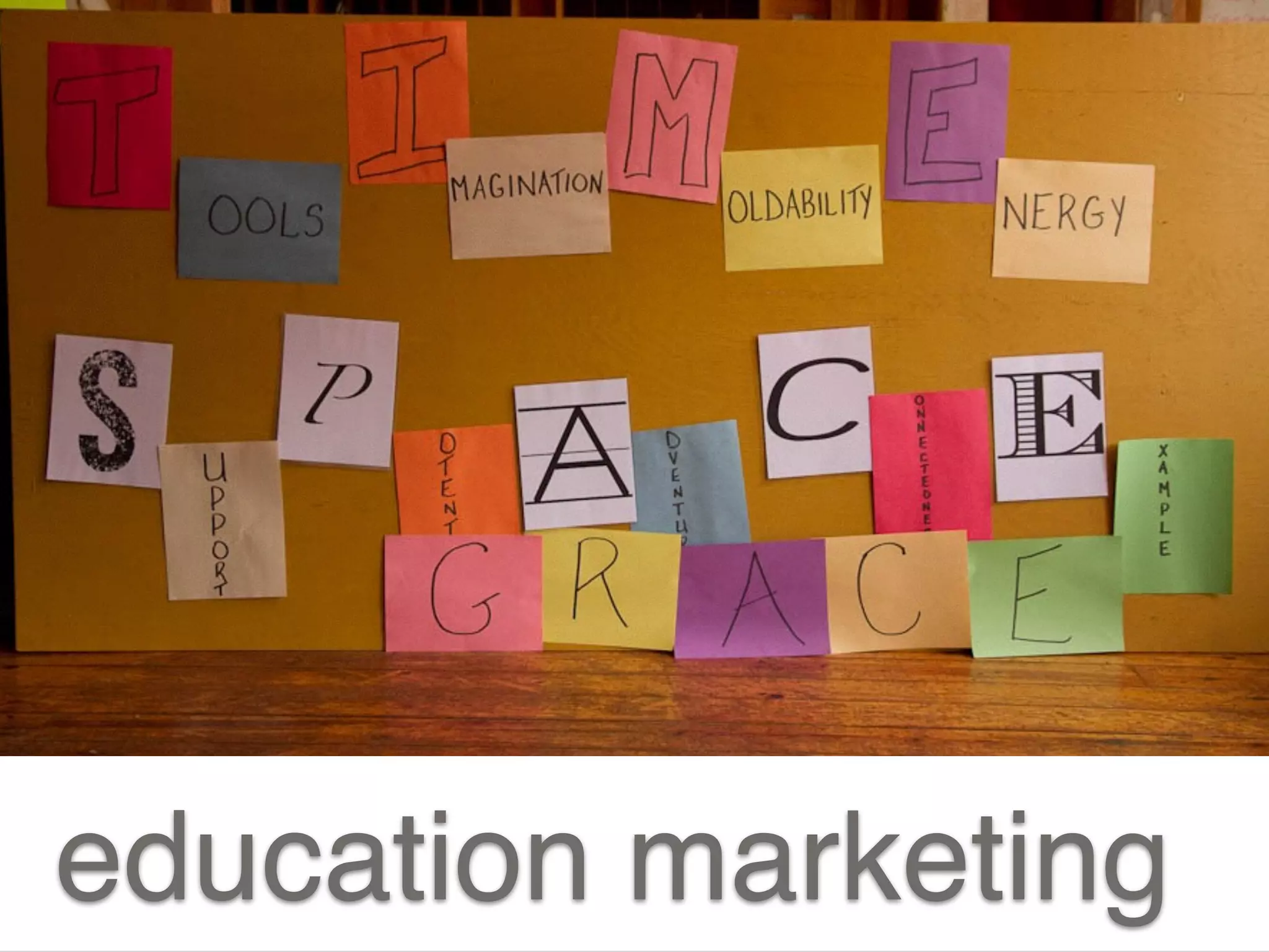 education marketing
 
