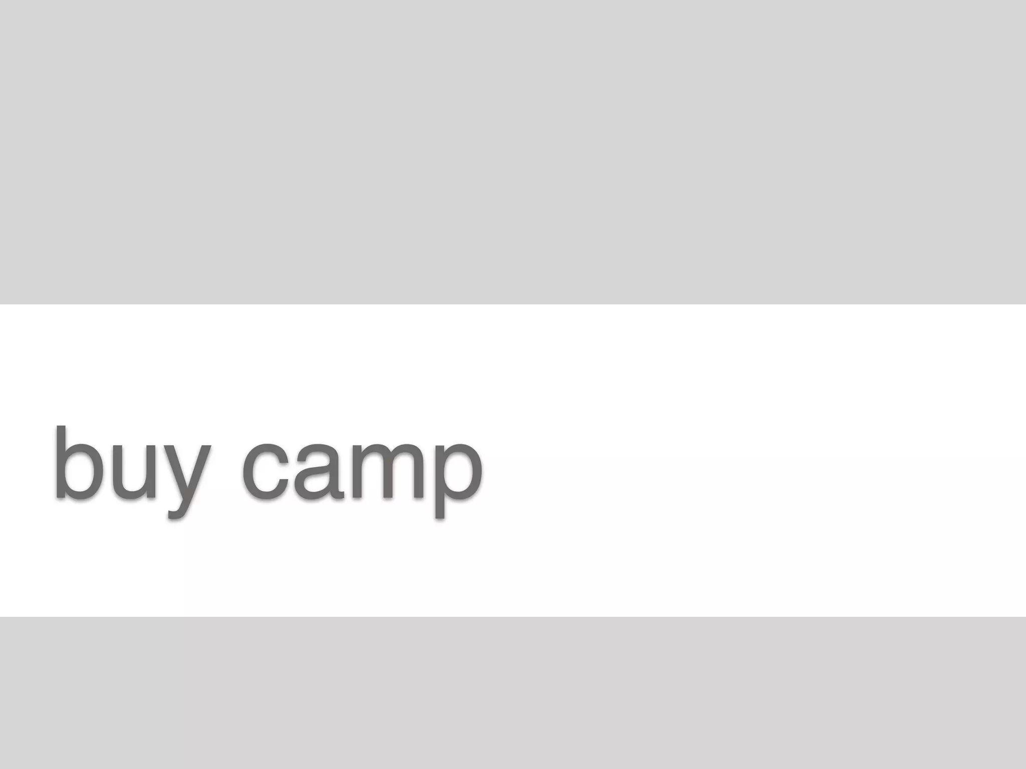 buy camp
 