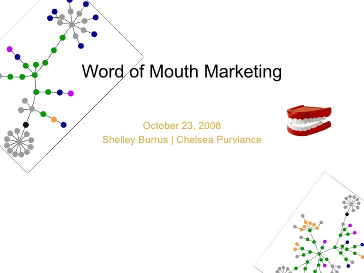 word of mouth marketing thesis Electronic word of mouth mouth these results have provided the thesis with suggestions an understanding of electronic word of mouth, as a marketing. word of mouth marketing thesis Electronic word of mouth mouth these results have provided the thesis with suggestions an understanding of electronic word of mouth, as a marketing.