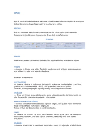 Word para el blogger