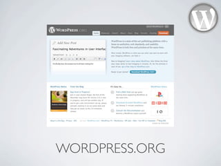 WORDPRESS.ORG
 