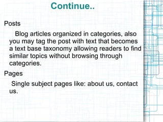 Web page content that is rendered within a template; portions of the page layout accept data processed by a server-side script. 