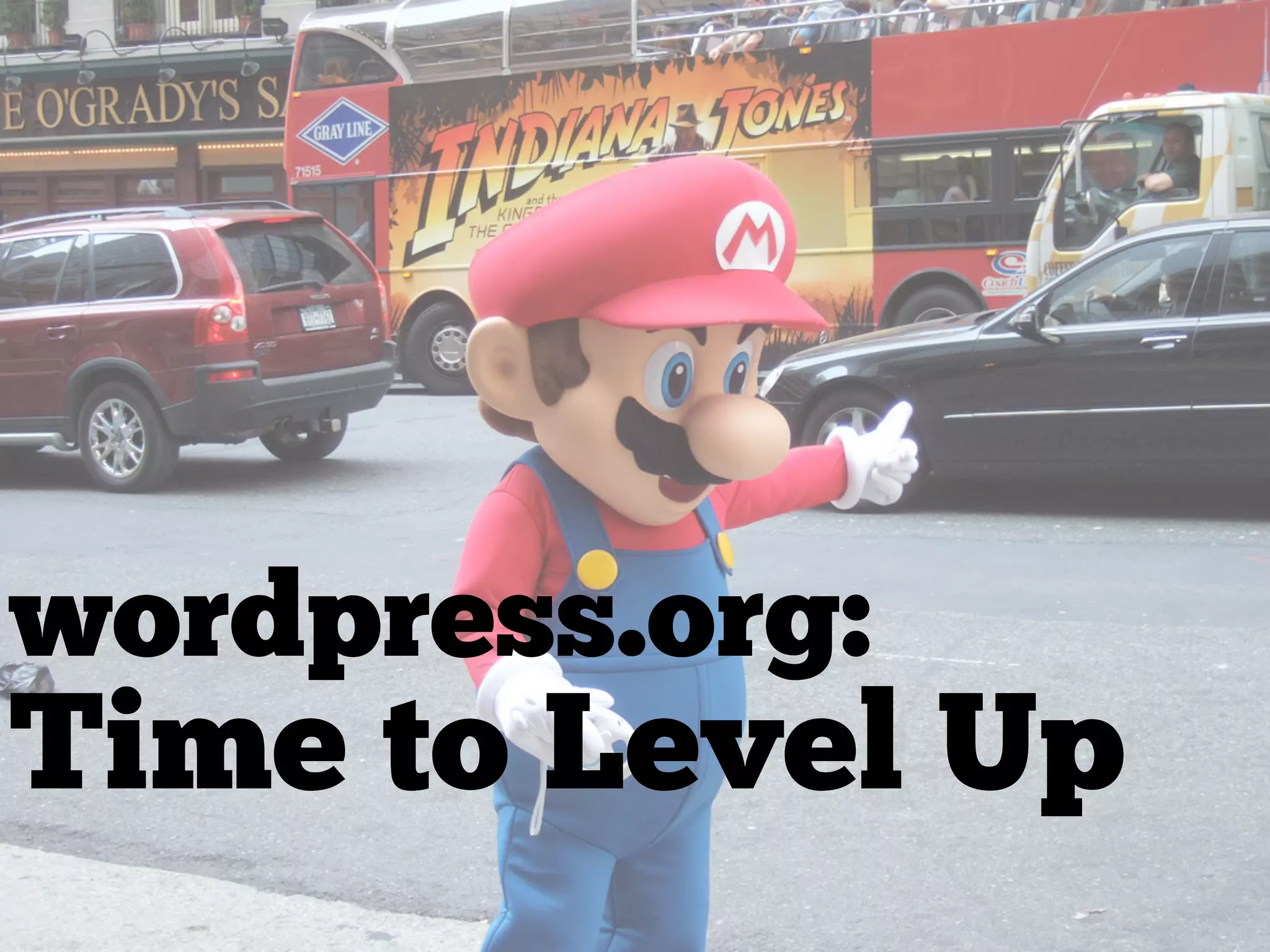 wordpress.org:
Time to Level Up
 