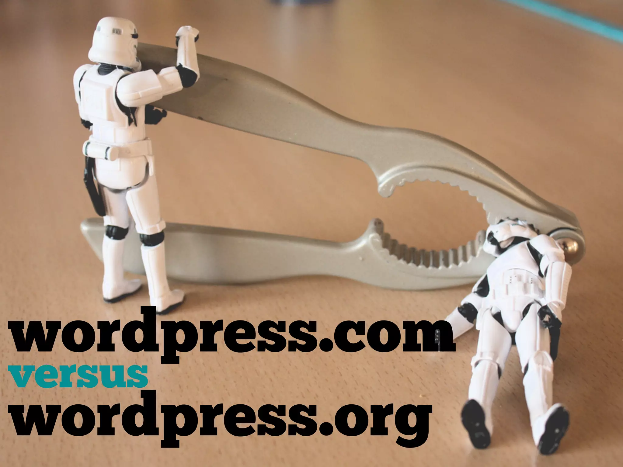wordpress.com
versus
wordpress.org
 
