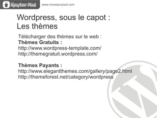 Wordpress, sous le capot : l'interface d'administration (back-office) 